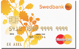 swedbank mastercard kreditkort